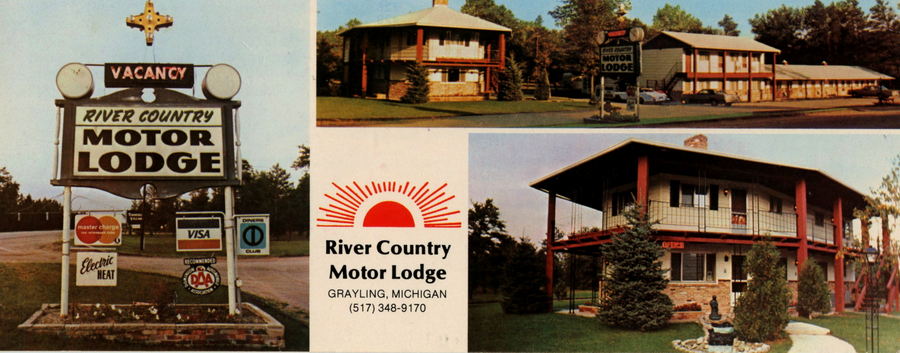 River Country Motor Lodge - Vintage Postcard (newer photo)